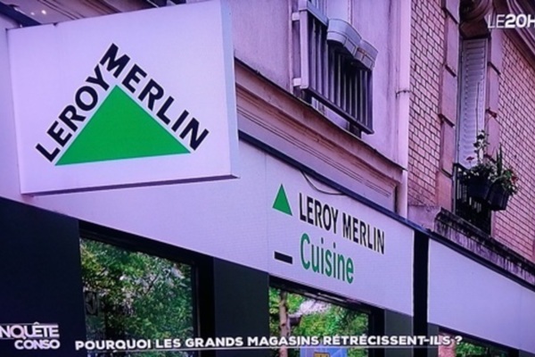 Leroy Merlin : direction centre-ville par la cuisine